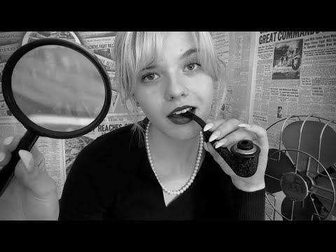 ASMR 1920s Detective Roleplay 🔍🕵🗞️ (film noir interrogation)