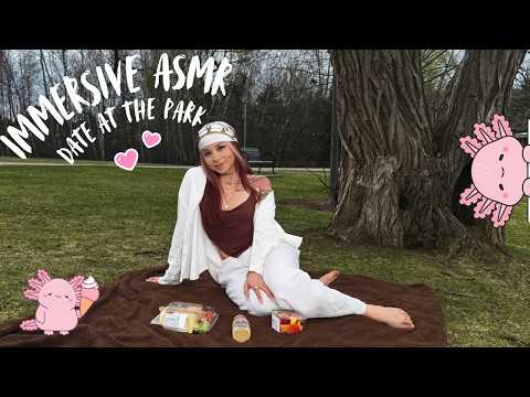 ASMR Relaxing date at the park🌿💕 (IMMERSIVE POV)