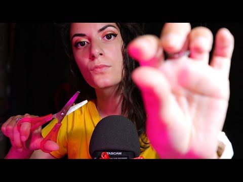 ASMR en español QUITANDO MALAS VIBRAS (+ Mouth sounds)