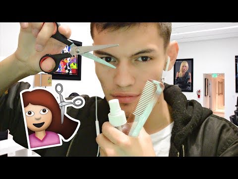 CORTE DE PELO (Haircut) 💇 Roleplay PELUQUERÍA ASMR Español