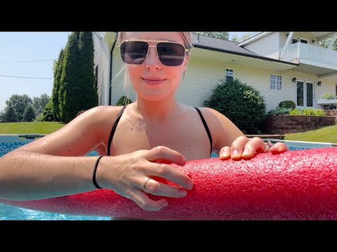 ASMR In the Pool