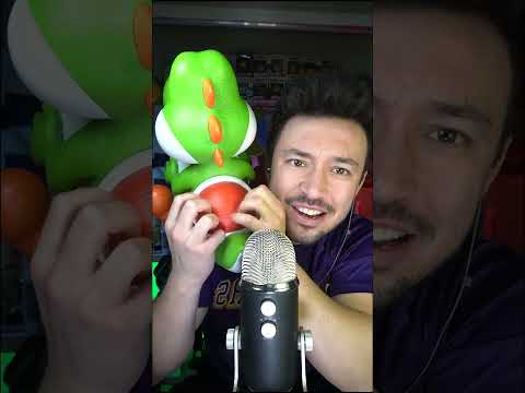 ASMR with the NEW YOSHI POPCORN BUCKET!!! 🍿💚