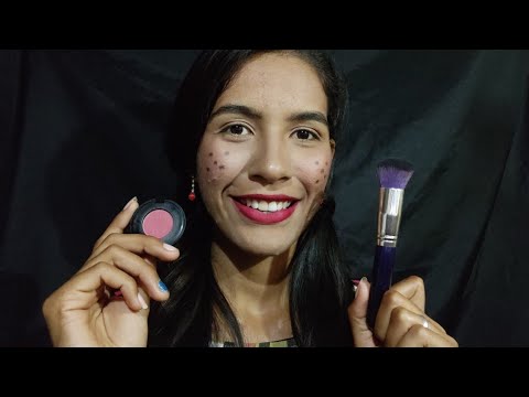 ASMR" ROLEPLAY AMIGA MALVADA FAZENDO MAKE JUNINA EM VOCÊ
