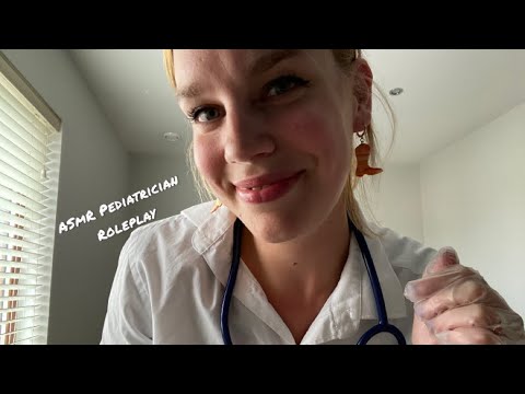 [ASMR] 👩‍⚕️ Sweet Paediatrician Roleplay ( Doctor check-up, Gloves )