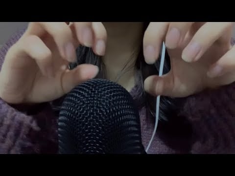 [ASMR] 단어반복| 카메라 터칭|시각적 팅글🌝 + 수다🎀✨|visual triggers