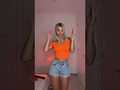 🧡 #blondgirl #dance #trending #ootd