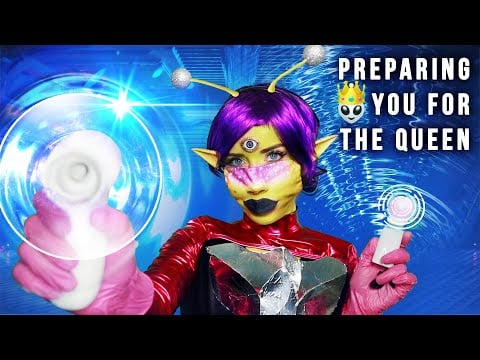 ASMR Alien Abduction 📡  Prepping you For Alien Princess + Queen 👽 Spa + Inspection + Exam