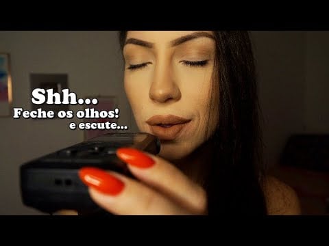 ASMR SUSSURROS PARA PESSOAS CANSADAS (atenção pessoal, carinho no seu rosto)