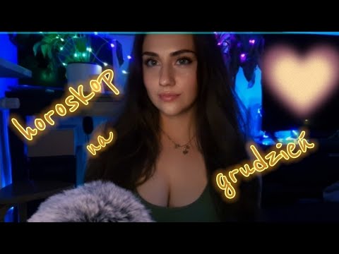 [ASMR PL] HOROSKOP NA GRUDZIEŃ 💫💖😴 (whispering, mic brushing)
