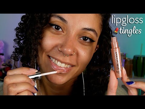 *WET MOUTH SOUNDS* Lipgloss Tingles 💄+ Crisp, Intense Whispers ✨