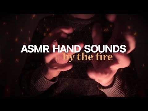 ASMR HAND SOUNDS🔥Warming My Hands Above The Fire 🔥