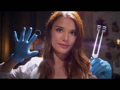 ASMR FUSION 🧠✨ Unpredictable CRANIAL NERVE, FACE, EYE, EAR EXAM - Detailed Roleplay for Sleep