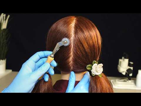 Scalp Check | Soft Palpating, Nape Attention & Exfoliating (Whispered))