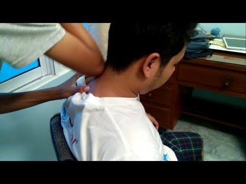 Amazing Head and Back Massage by Young Baba - ASMR Relax - Episode 3