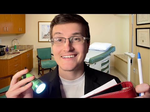 ASMR 💤 | First Time Doctor Cranial Nerve Exam Roleplay 🩺