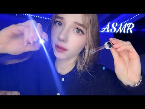 АСМР Осмотр глазок 💖👀 Увлажнение, капельки, близкий шепот🌙🌸 