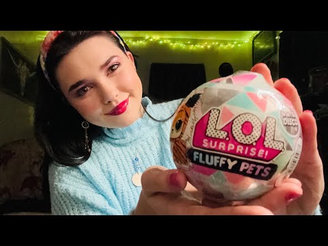 ASMR LOL Surprise Unboxing FLuffy Pets ! 🐈