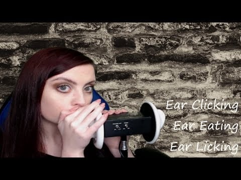 ASMR INTENSE MOUTH SOUNDS | CLICKING | EAR EATING | KISSING | DEEP BREATHING