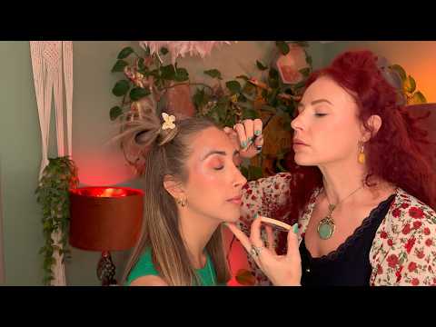 ASMR 90’s Festival Hair and Makeup 🌸Personal Styling, Soft Spoken Fun girly glam 💕