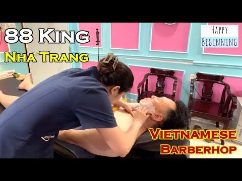 88 King Barbershop (Nha Trang, Vietnam) ASMR