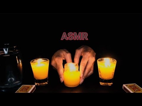 ASMR ไทย🇹🇭 🕯🕯Candle Fire & Wooden Match ( No Talking )🔥