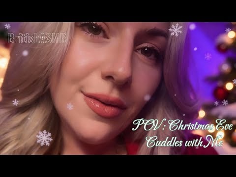 British ASMR | Your Girlfriend Keeps You Warm on Christmas Eve 🎄Slow Loving Whispers & Affirmations