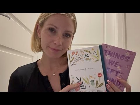 ASMR Book Triggers – Tracing, Sticky Tapping & Inaudible Whispers