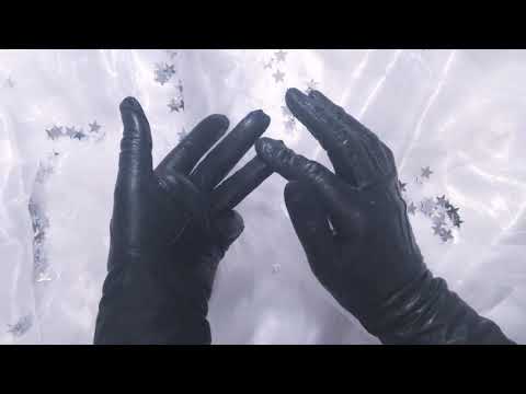 LEATHER GLOVES 🖤  Whisper A Mantra 🎧  [[ASMR]]
