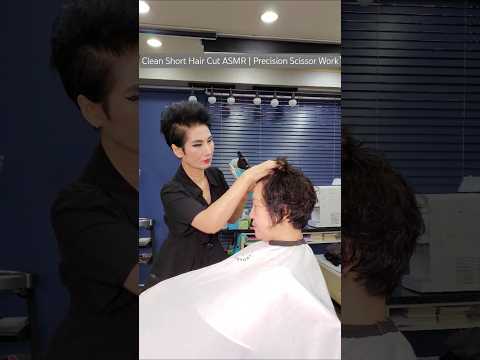 Hair Salon ASMR Calm, Clean, Focused Hair Work