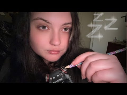 finding sensitive spots on the tascam mic asmr | multiple tingly triggers