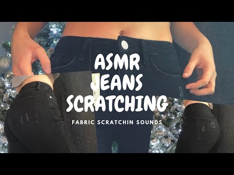 ASMR JEANS SCRATCHING | FABRIC SCRATCHING SOUNDS (NO TALKING)