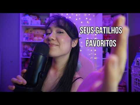 ASMR | Gatilhos Que Você AMA (panqueca, sons de tecido, trovão e mais)