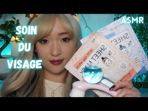ASMR | SOIN DU VISAGE 🧖🏻‍♀️ (Roleplay SPA 🧼🧴)