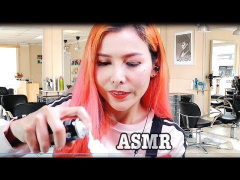 ASMR ไทย🇹🇭 Barber Shop (Haircut,Shaving) R O L E P L A Y (Thai/Sub Eng) ตัดผม,โกนหนวด