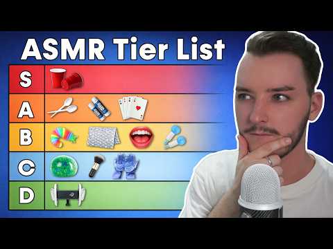 Ranking the Best ASMR Triggers!