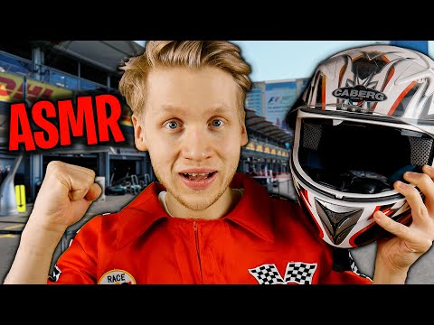 ASMR | RENNFAHRER feiert den Sieg & wird interviewt