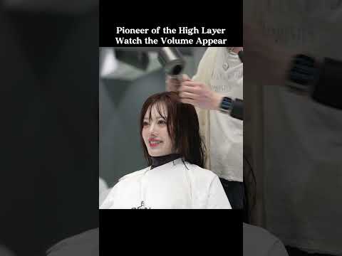 Japan’s Hair Architecture Master — Hanpen Designs a High Layer Masterpiece