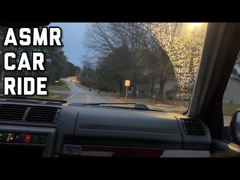 ASMR come on a relaxing car ride with me
