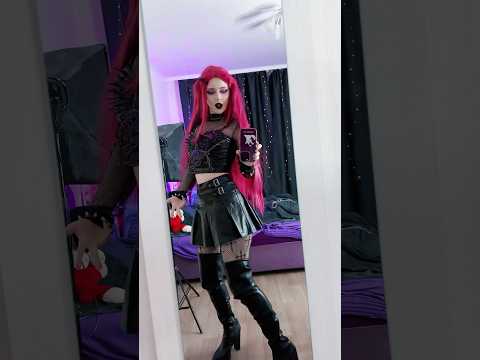 Dark version Mira Cosplay🖤​⁠ #kpopdemonhunters #huntrix #mirakpopdemonhunters #cosplay