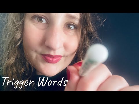 ASMR 💥 Poking Your Face with Tingly Trigger Words 🧡 Cupcake, Relax, Speckle etc…