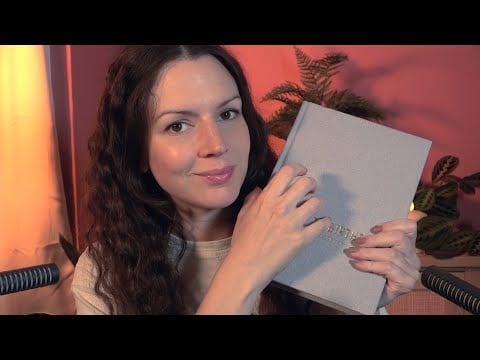 ASMR Book Sounds - Tapping & Page Turning