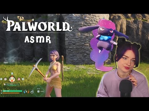 ASMR First Time Playing Palworld! ~ Soft Spoken, Keyboard Sounds, In-game Forest Ambience