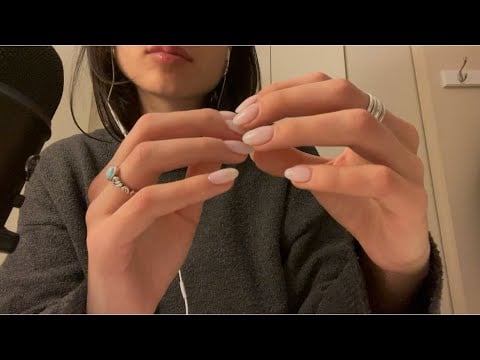 ASMR nail on nail tapping *no talking*
