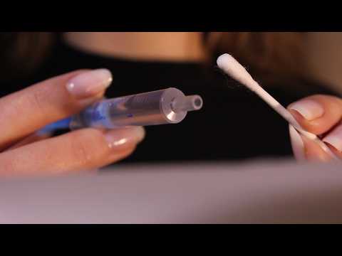 ASMR Up Close Eye Cleaning 👁️🔍 Tingly visual triggers, no talking, layered sounds