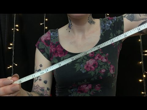 ASMR MEASURING YOU FOR CHANGE