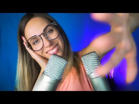 ASMR Mouth Sounds, Hand Sounds & Personal Attention #asmr #fastasmr