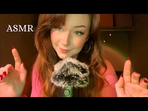 ASMR Brain Melting Trigger Words And Fluffy Mic Scratching ☆