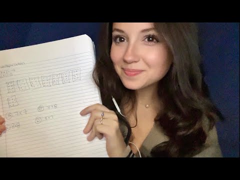 ASMR not-very-smart math tutor (super realistic)