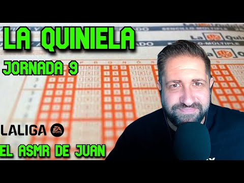 LA QUINIELA EN ASMR | JORNADA 9 DE LA LIGA EA SPORT