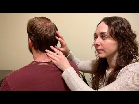 ASMR Blissful Head & Back Massage ✨ Classic, Old School Real Person ASMR